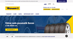 Desktop Screenshot of barum.cz
